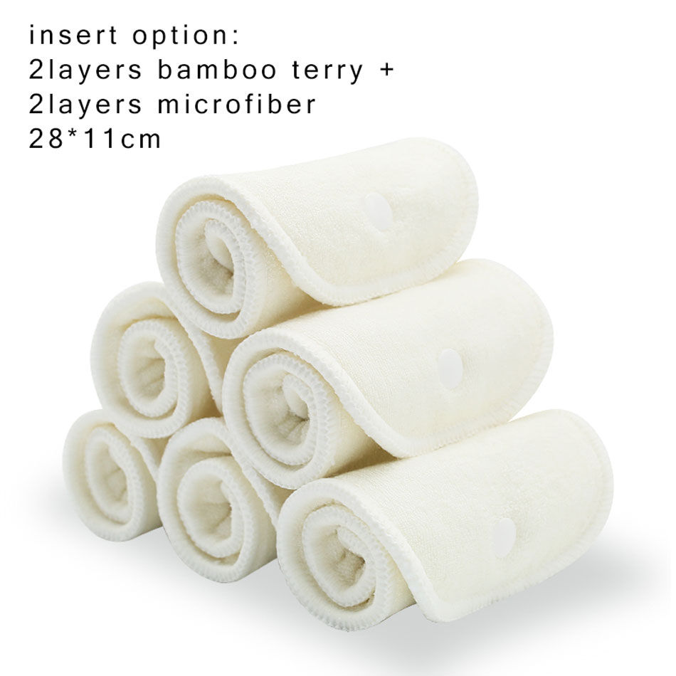 Thumbnail: Adjustable Cloth Diapers for Newborns