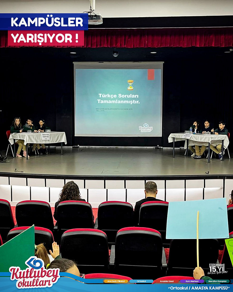 BİLGİ YARIŞMASI HEYECANI SONUÇLANDI!🧠 📚