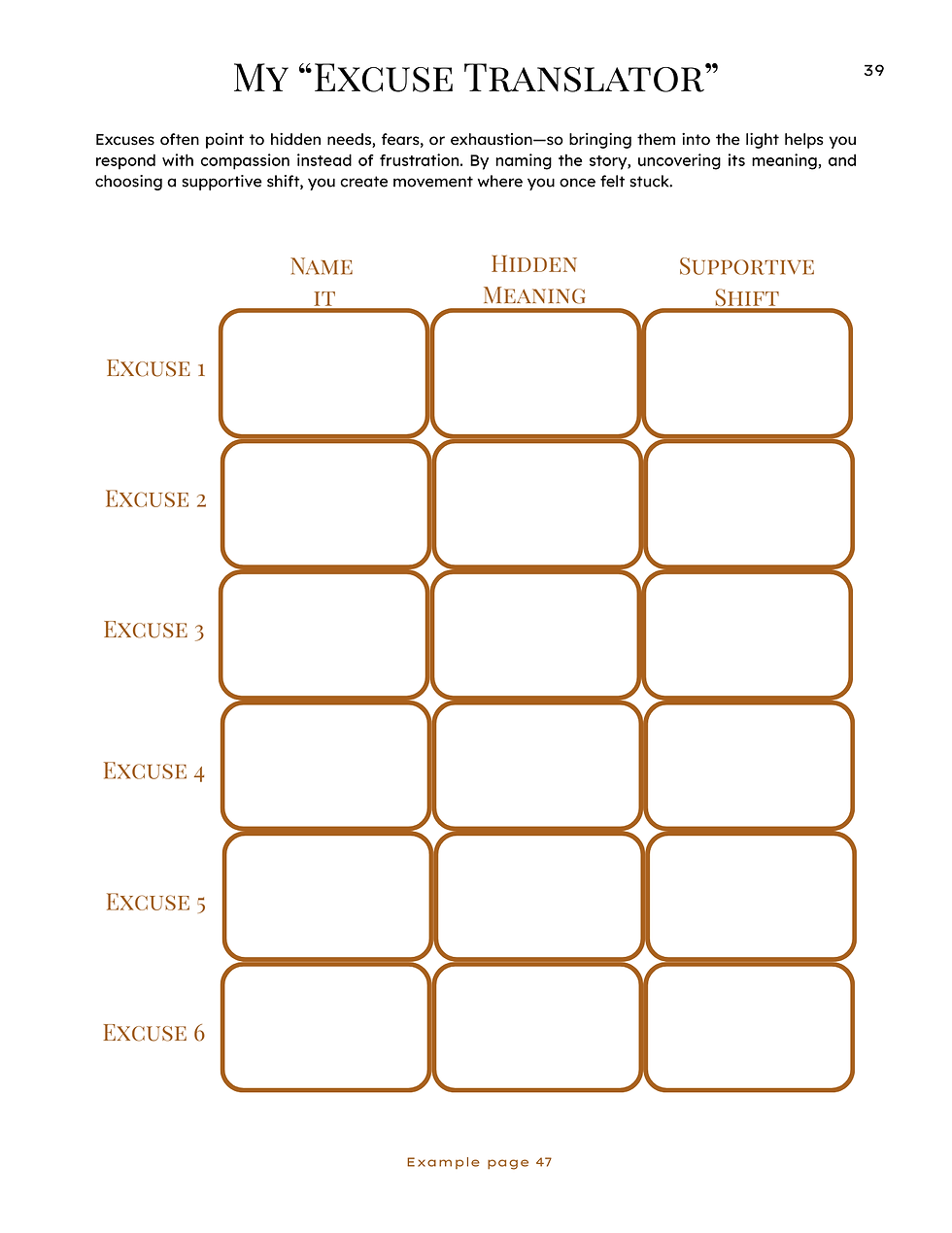 Thumbnail: Awaken In Motion Workbook (digital)