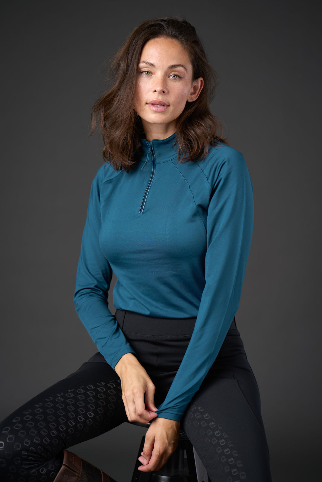 EQ Redmond long sleeve half-zip shirt