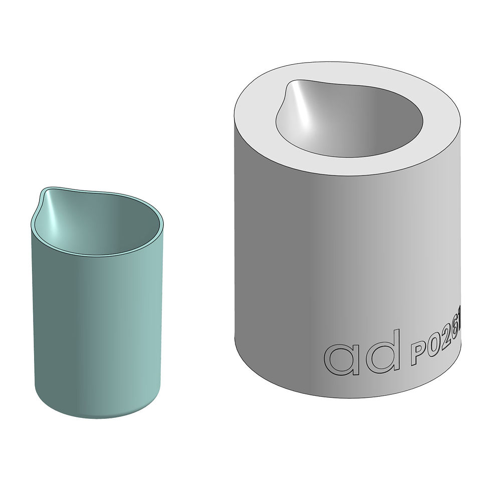 Small carafe milk jug slip casting mould P0261S