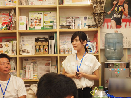 暮らしの保健室「かなで」にて講演させていただきました