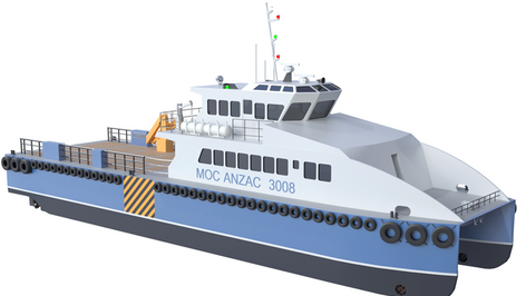 MOC ANZAC 3008 CREW / CARGO BOAT