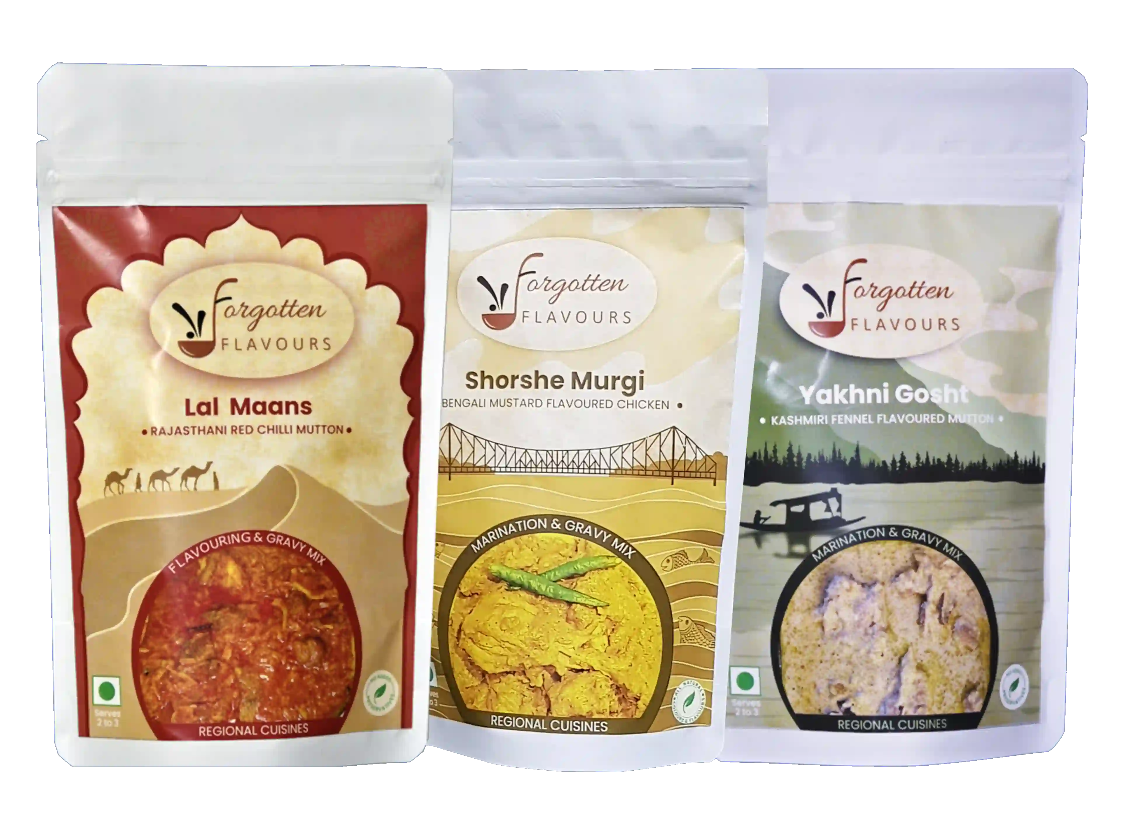 Non Veg Regional Platter ( Shorshe, Lal Maans, Yakhni)