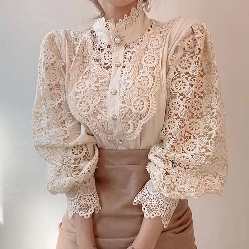 Loose Lace Blouse