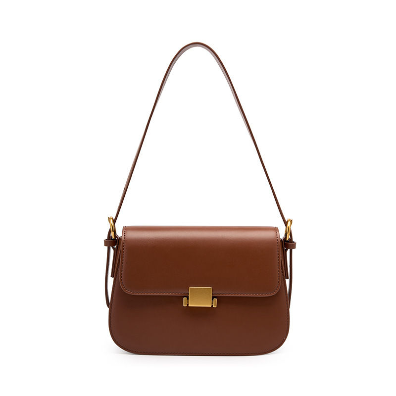 Thumbnail: Leather Small Square Shoulder Bag