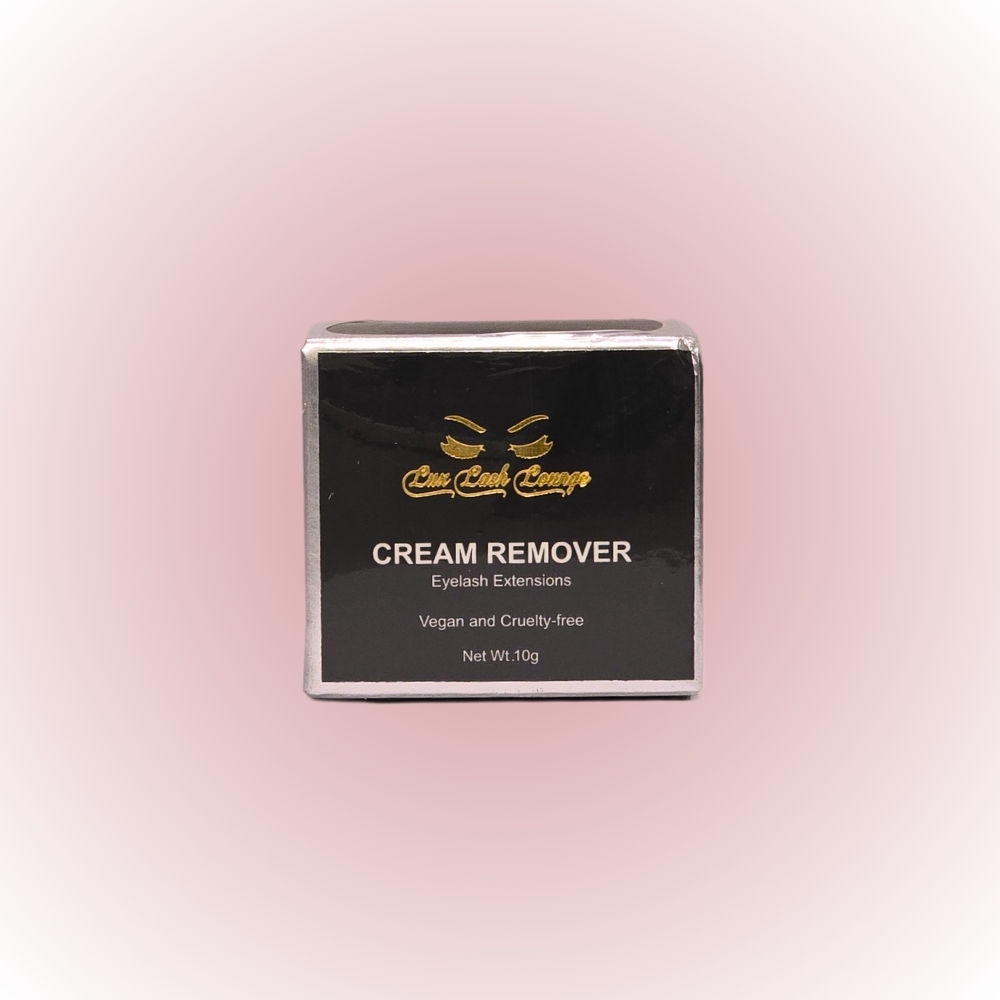 Cream remover for lash extensions by Lux Lash Lounge
