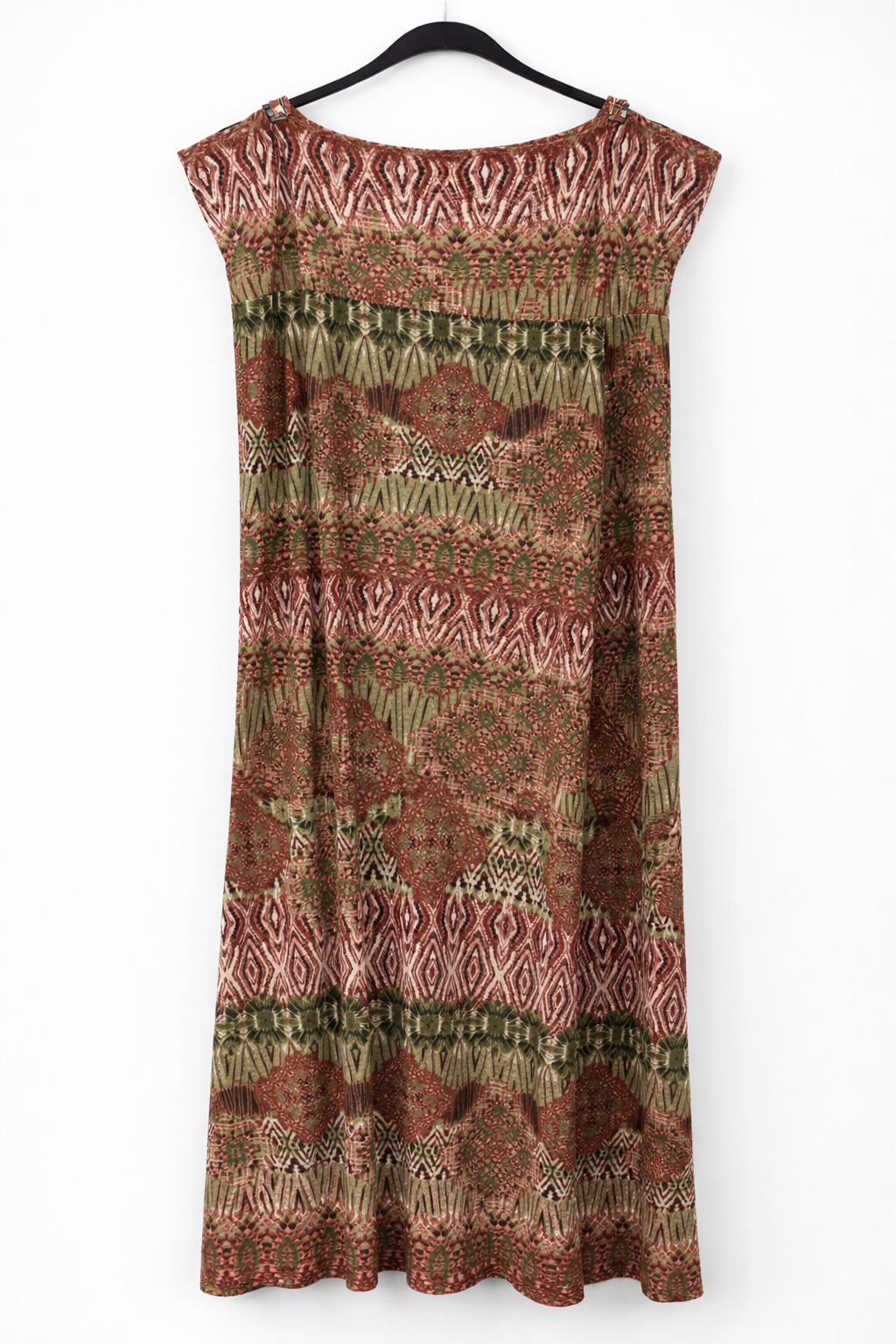 MM21 Olive & Marron Maxi Skirt- Size 2XL