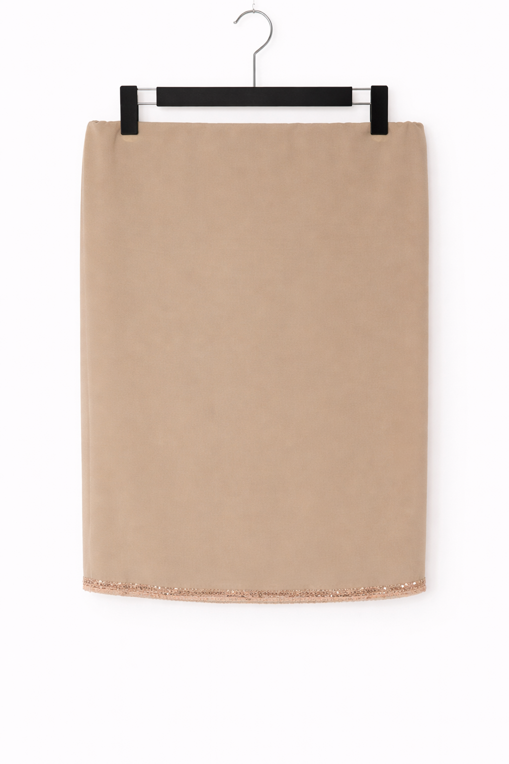 MM52 Beige Embellished Scarf