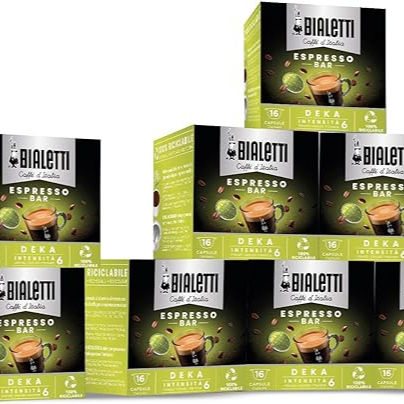 128 CAPSULES DE DECAFEINEES BIALETTI