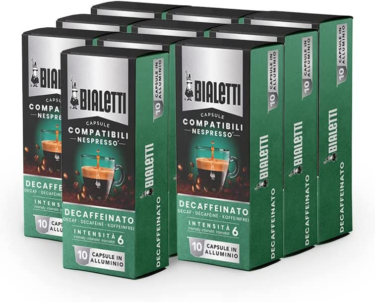 Miniature : capsules de décaféinés Bialetti pour Nespresso