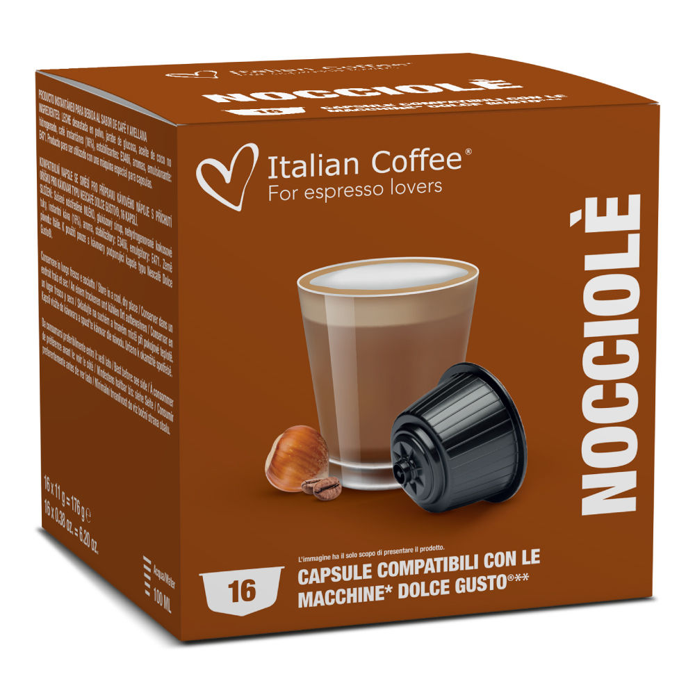 CAPSULES COMPATIBLES DOLCE GUSTO CAFE A LA NOISETTE