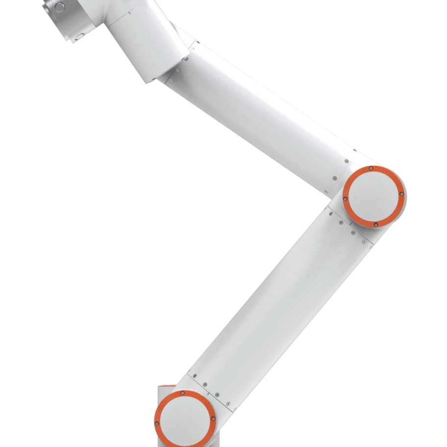 FR3 WML robot arm poses to the side