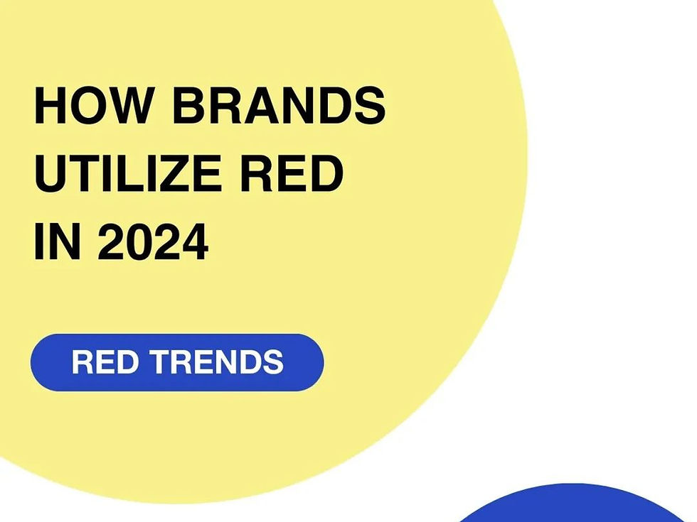 RED TRENDS | How Brands Utilize RED In 2024
