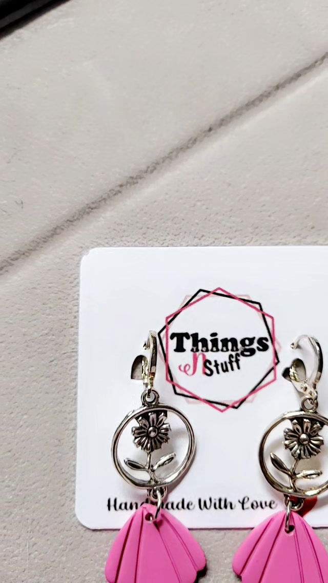 Thumbnail: Yessie Thingsnstuff, clay earrings, trendy earrings, earrings,  Polymer clay earrings