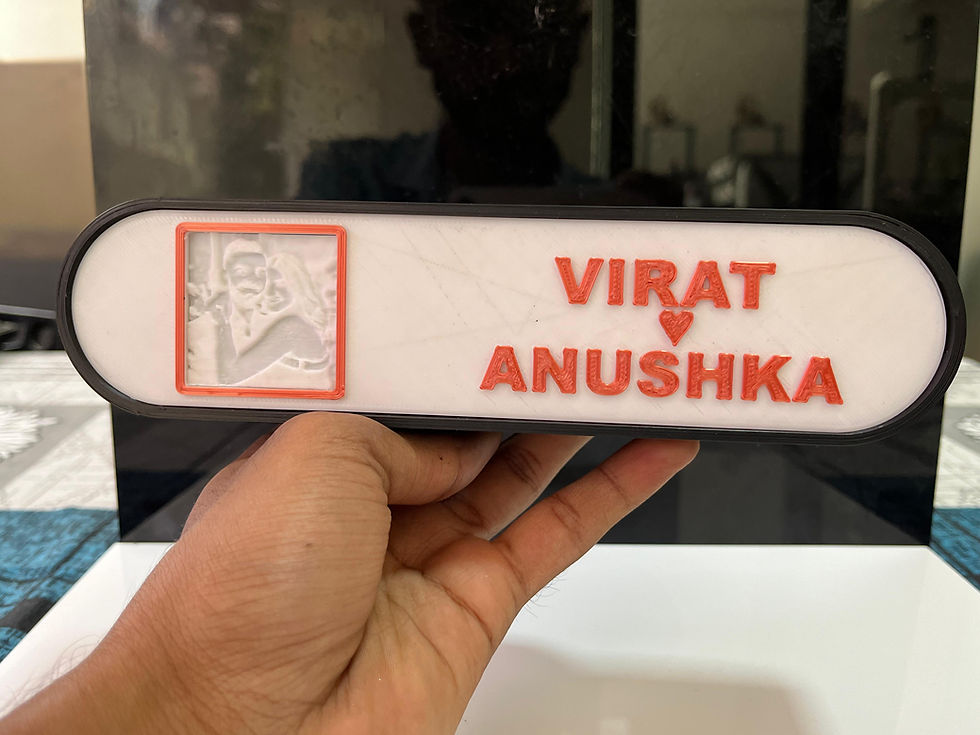 Thumbnail: Glow Couple Name Plate