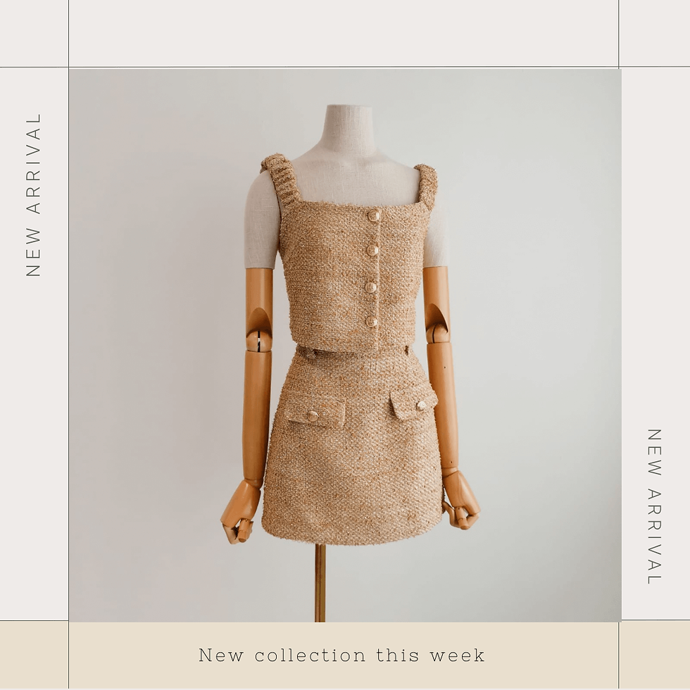 Thumbnail: GOLDILOCKS TWEED SET
