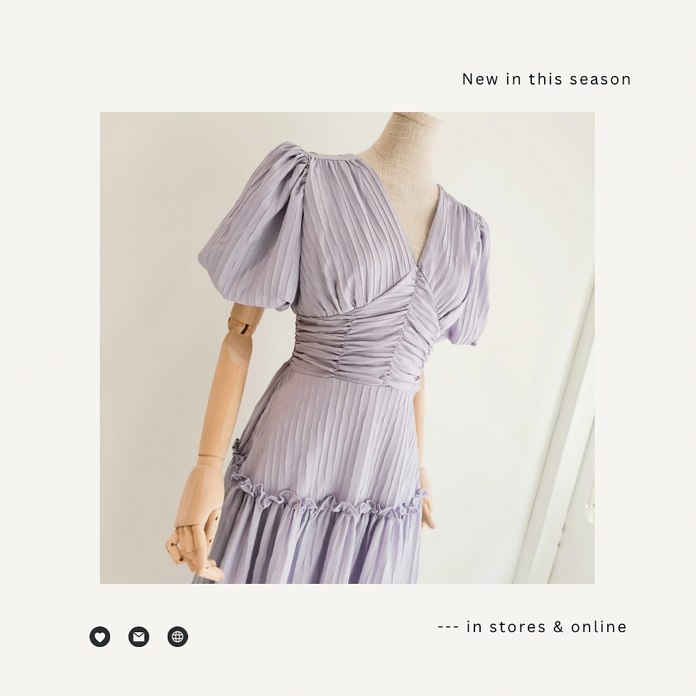Thumbnail: LILAC MIRAGE DRESS