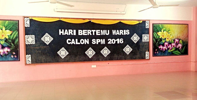 HARI BERTEMU WARIS CALON SPM 2016