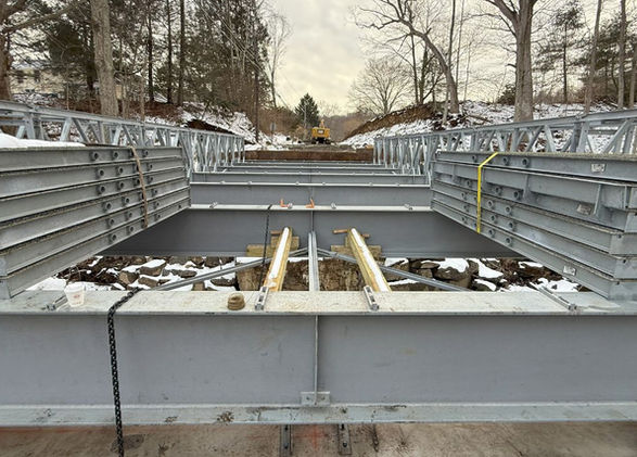 Park Road-Bridge Install