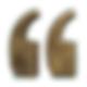 gold quotation mark