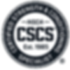 NSCA CSCS Certified Strength and Conditioning Specialist logo. Est. 1985 My Site 1 Copy