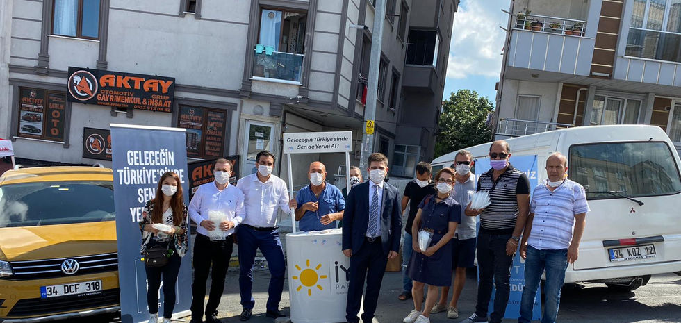 Yakuplu Muhtarımızı ve semt pazar esnafımızı ziyaret ederek sağlıklı bir yaşam için maske dağıttık, Genel Başkanımız Sayın Meral Akşener'in Selam ve Sevgilerini İlettik.