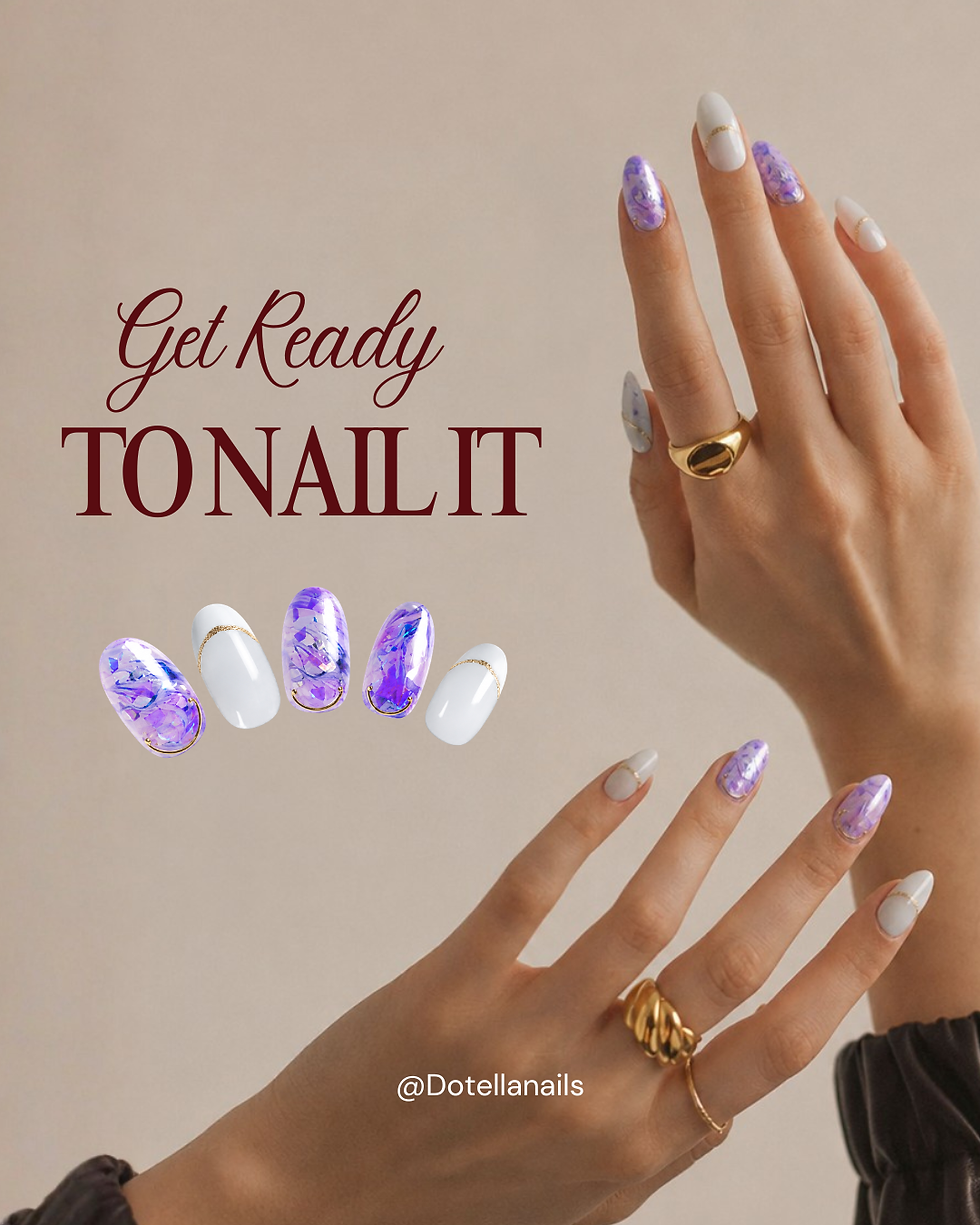 ¿Qué es un Nailbar Express? Servicio de impresión digital de uñas con diseños personalizados en Dotella.