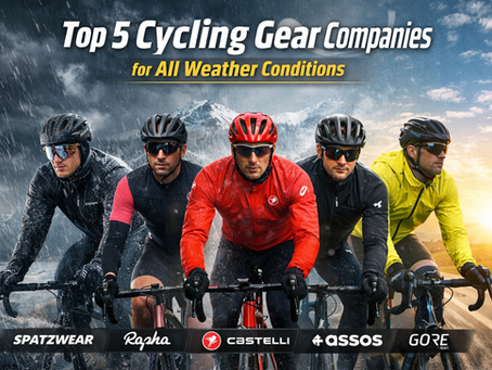 Top 5 Cycling Gear Companies for All Weather Conditions