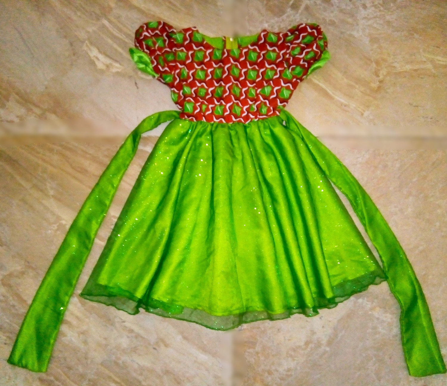 ankara ball gown for baby girl