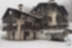 Snow-covered appartamenti vacanze a Pinzolo during winter.