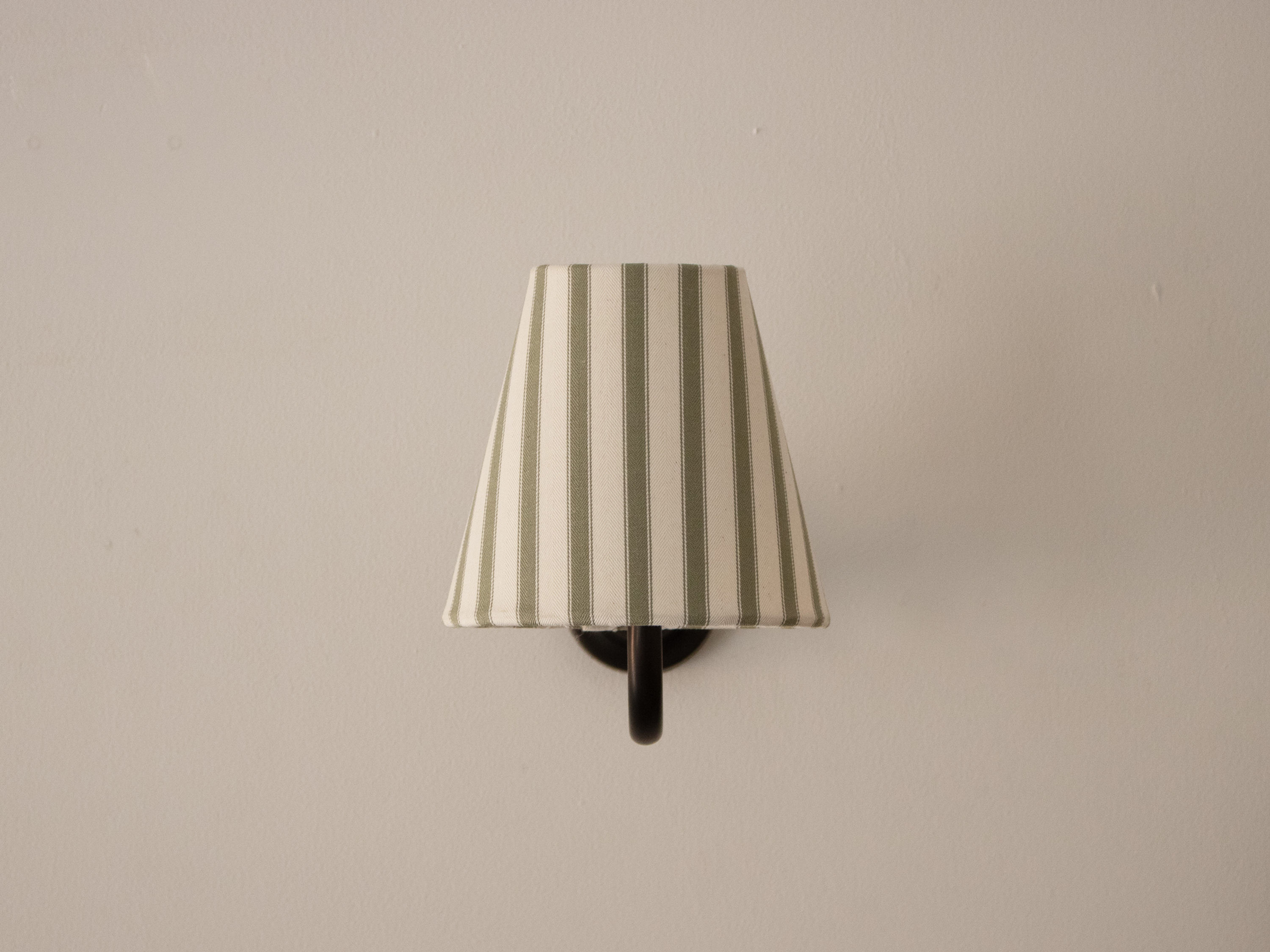 Sulgrave Stripe Lampshade - Fern