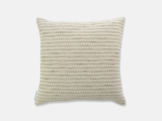 Hardwick Textured Feather Cushion - Ivory