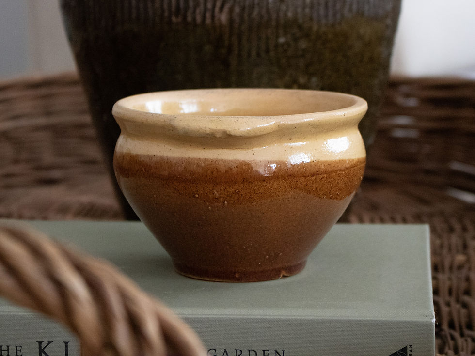 Thumbnail: French Glazed Terracotta Bowl