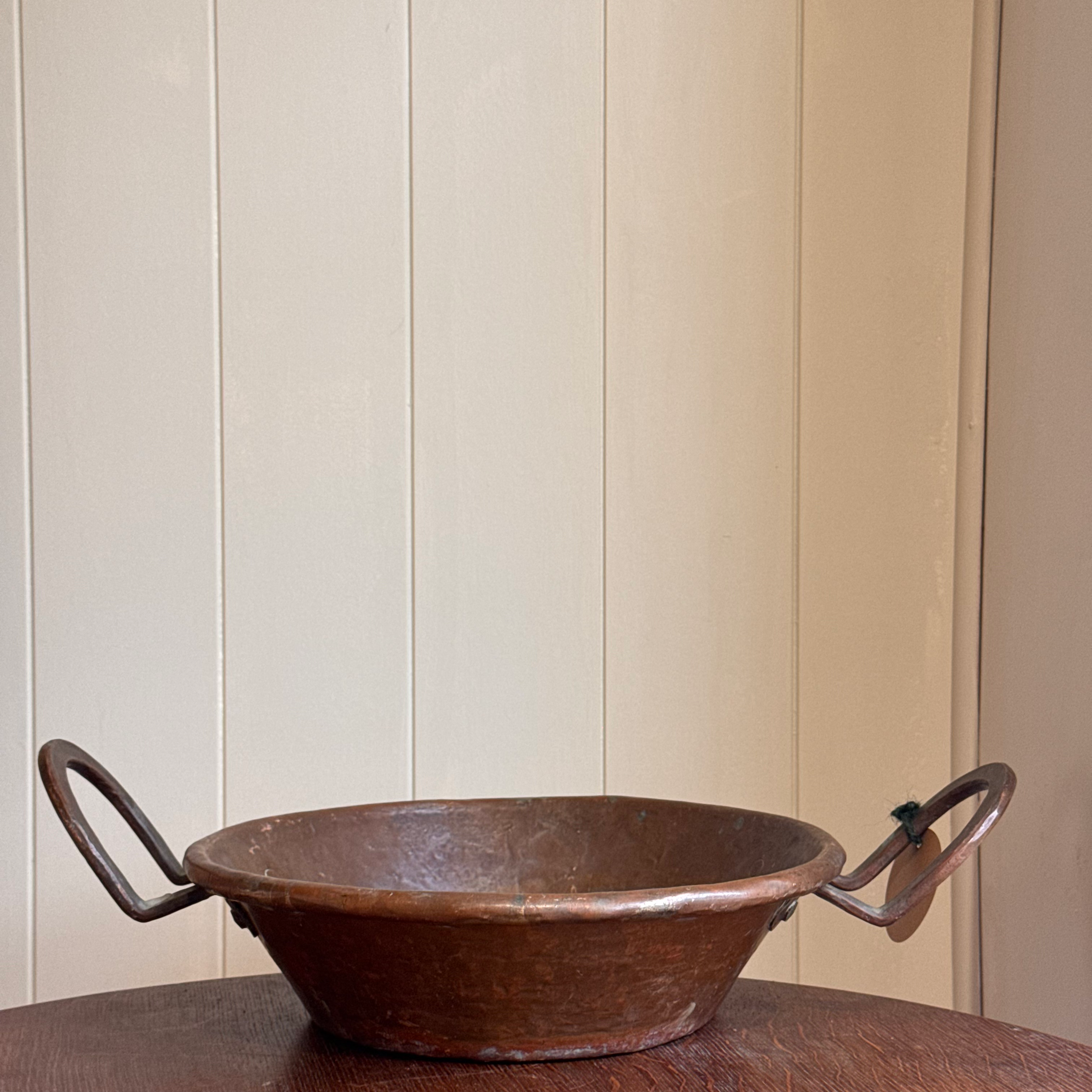 Copper Two-Handled Dish