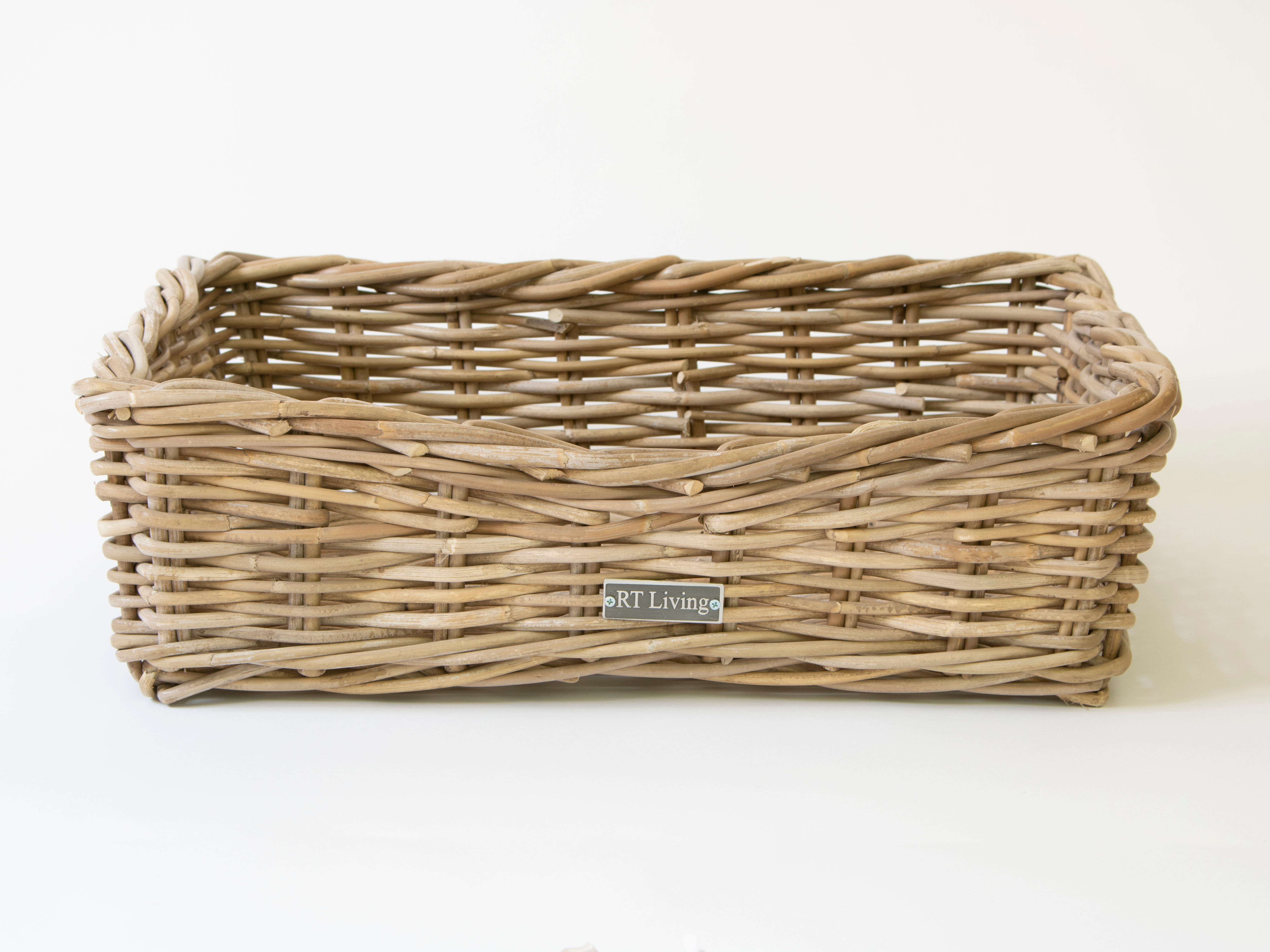 Willington Rectangle Wicker Dog Bed