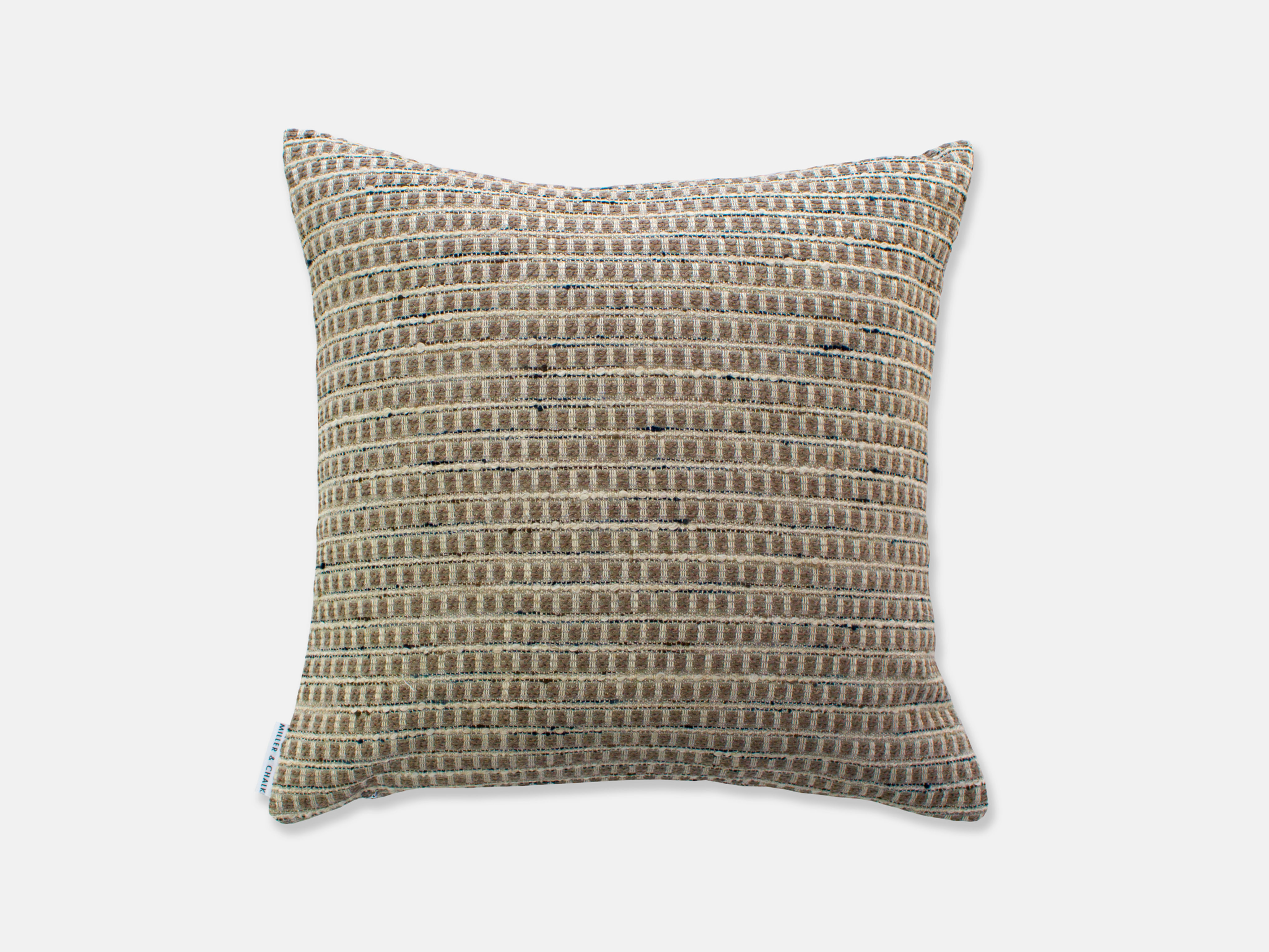 Hardwick Textured Feather Cushion - Stone