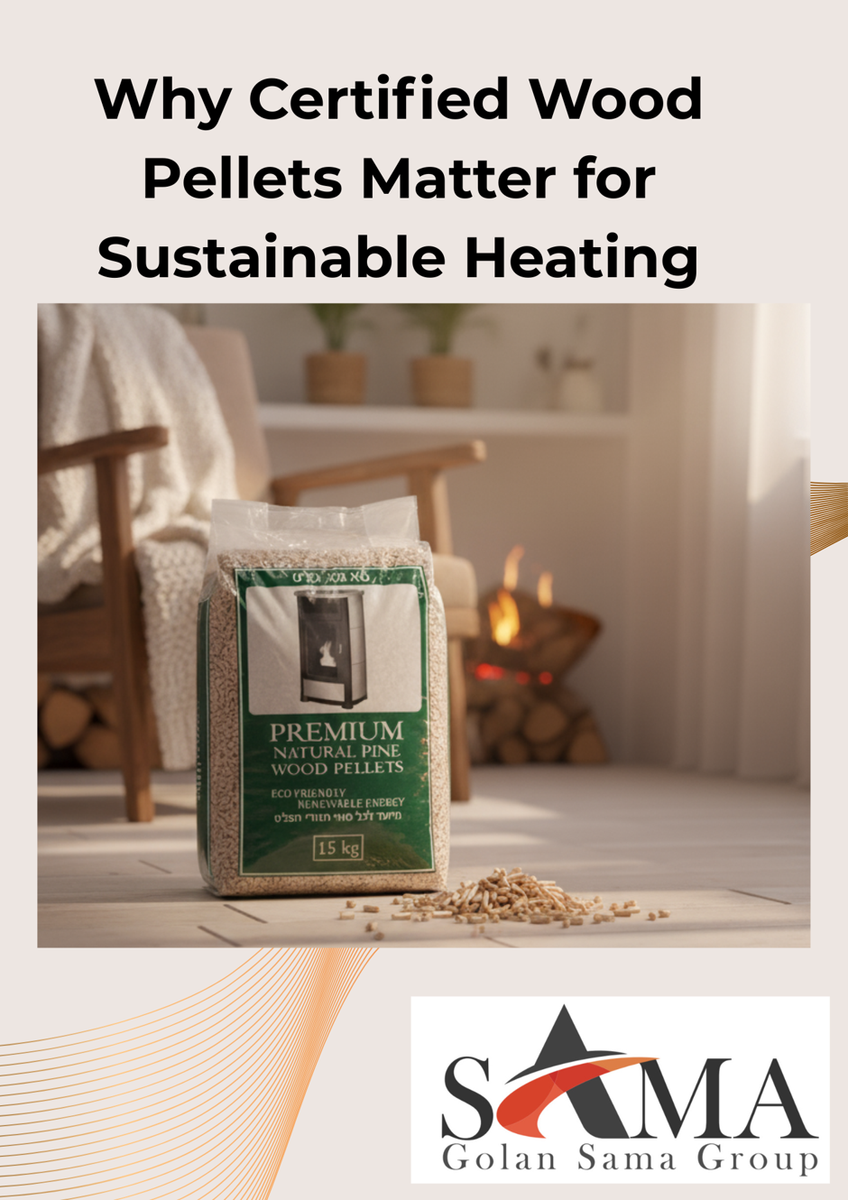 Why Certified Wood Pellets Matter for Sustainable Heating By: Loris Ayoub, Content Writer. Golan SAMA Group