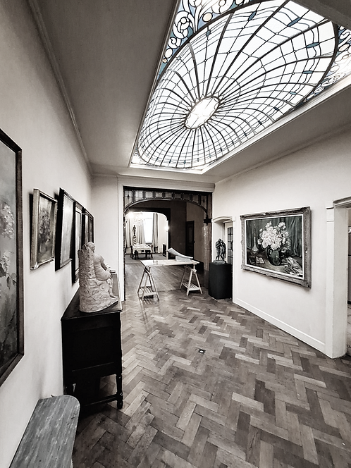 interieur huis Salu