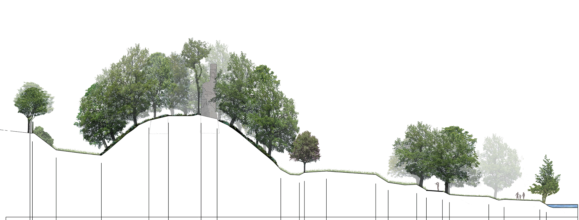 Profil Motte Féodale