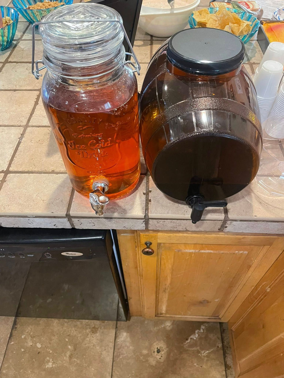 Shots of AJ and Root BEER
