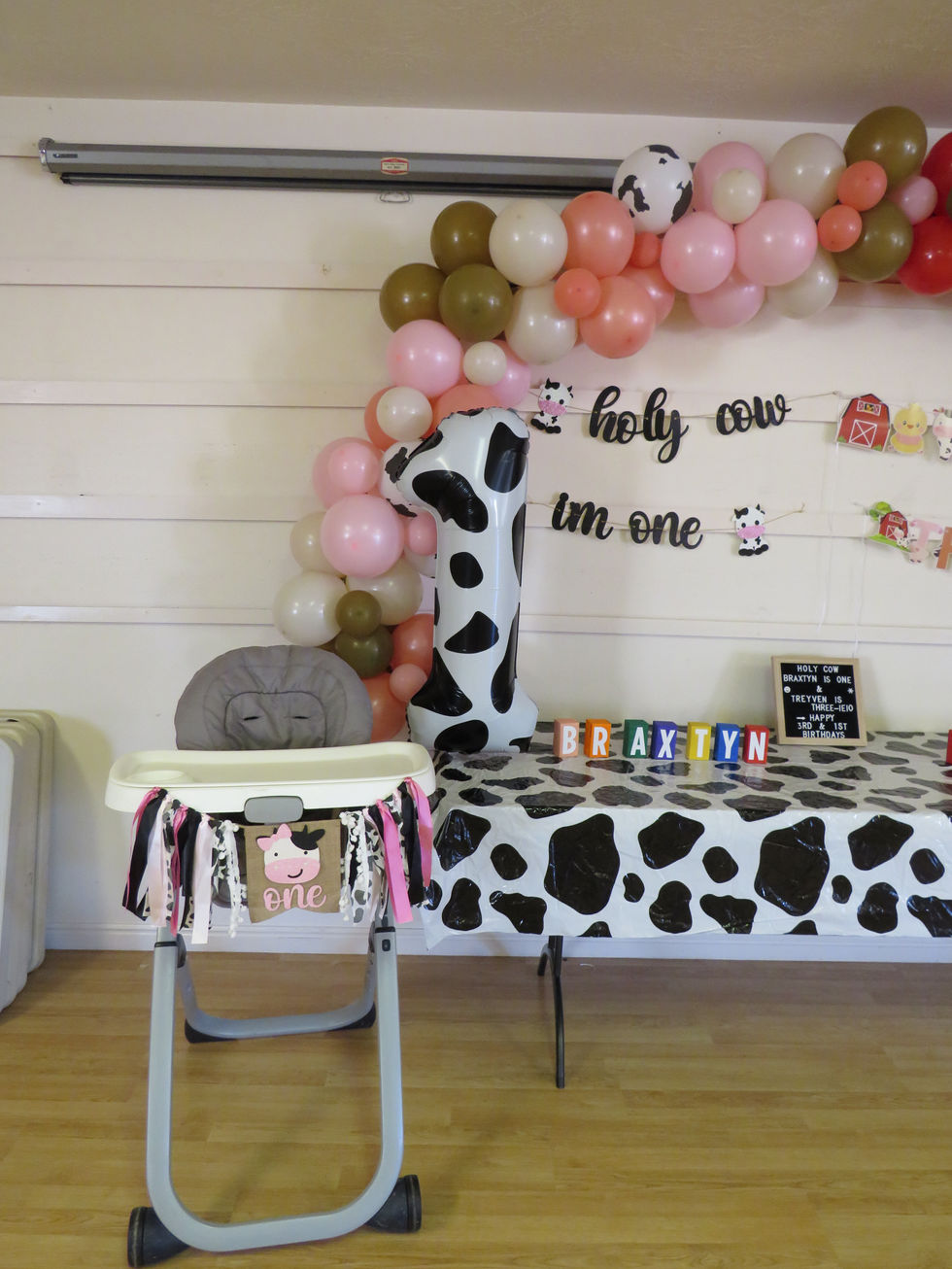Holy Cow She's ONE!