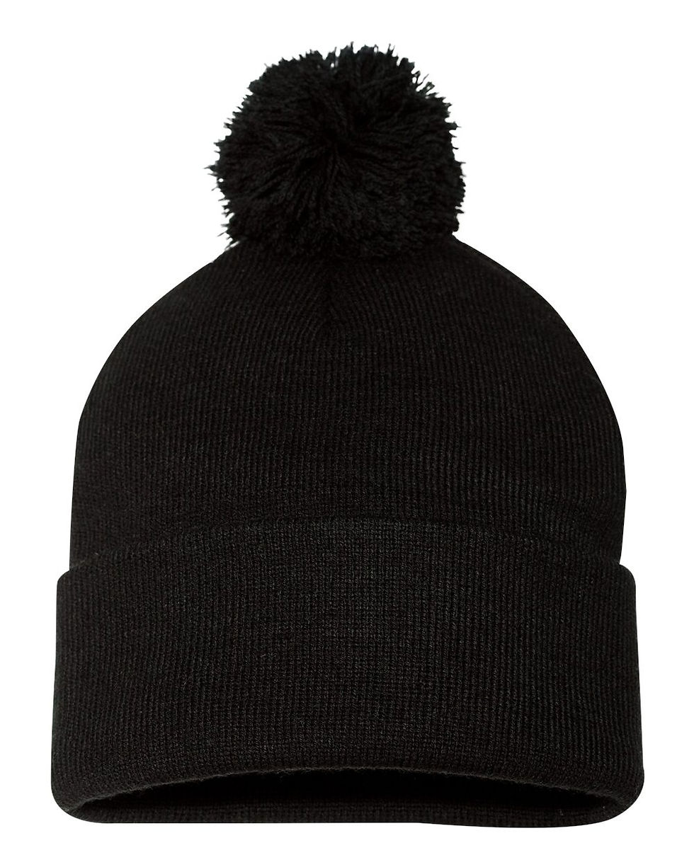 Thumbnail: Sportsman - 12" Pom-Pom Cuffed Beanie