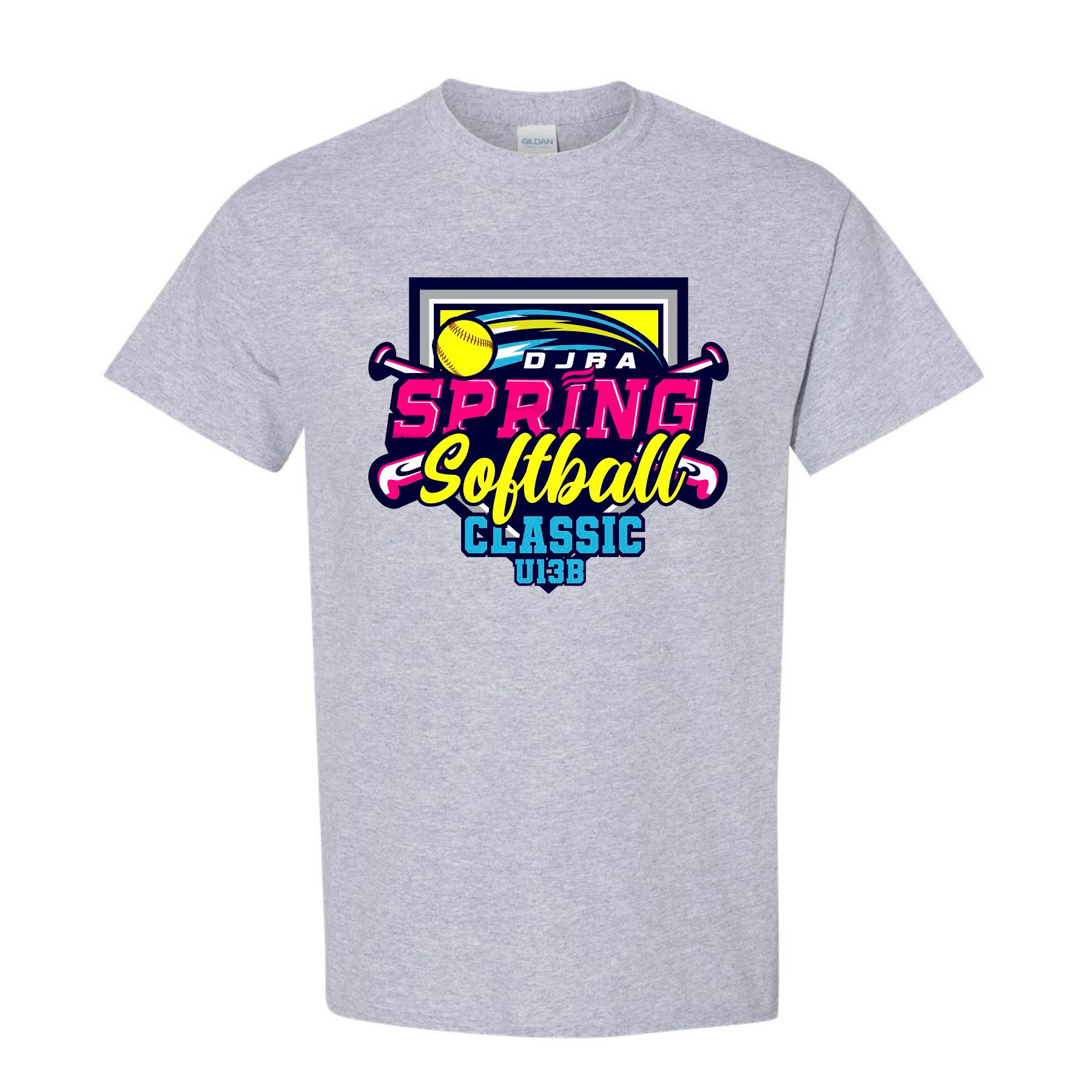 Spring Softball Classic Grey Tee