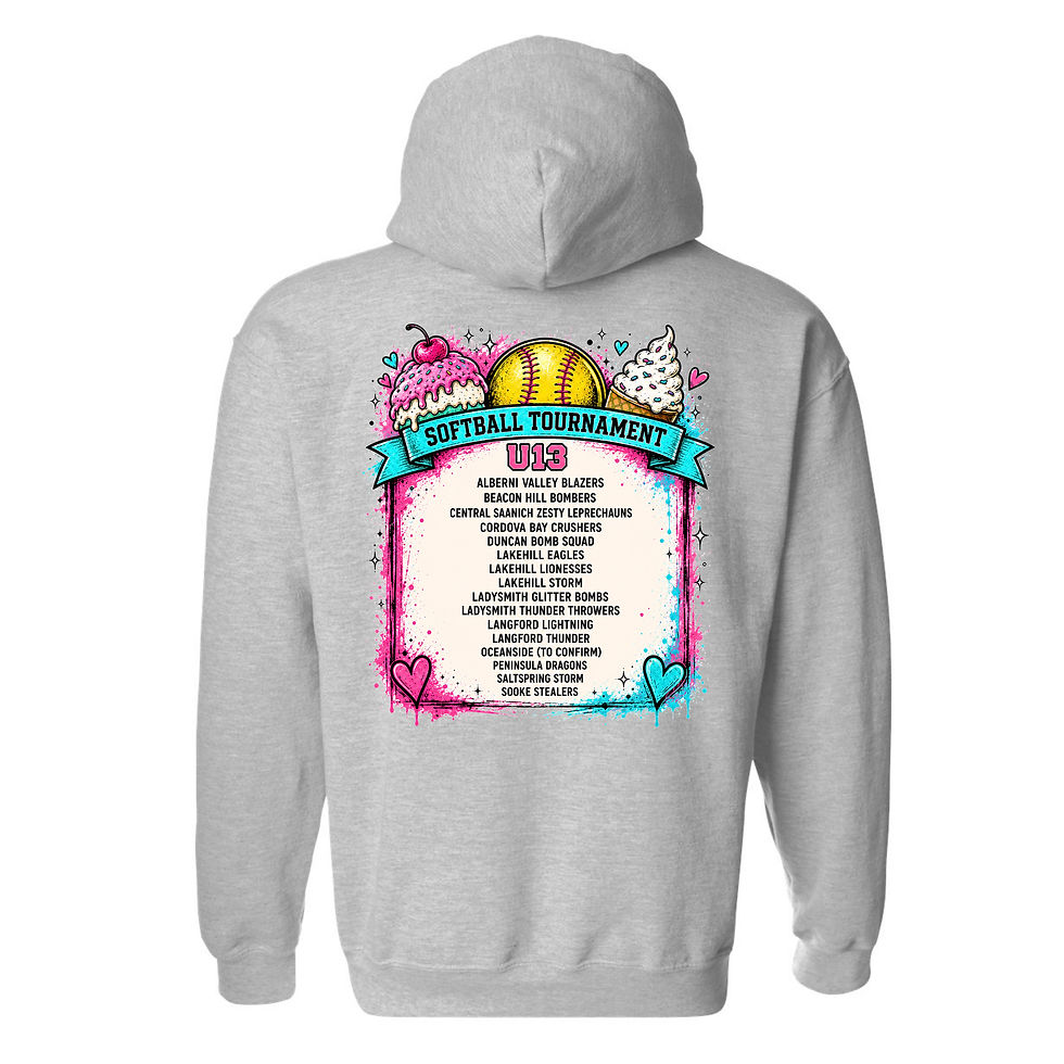 Thumbnail: U13 Sweet Swing Classic Event Hoodie - Sport Grey