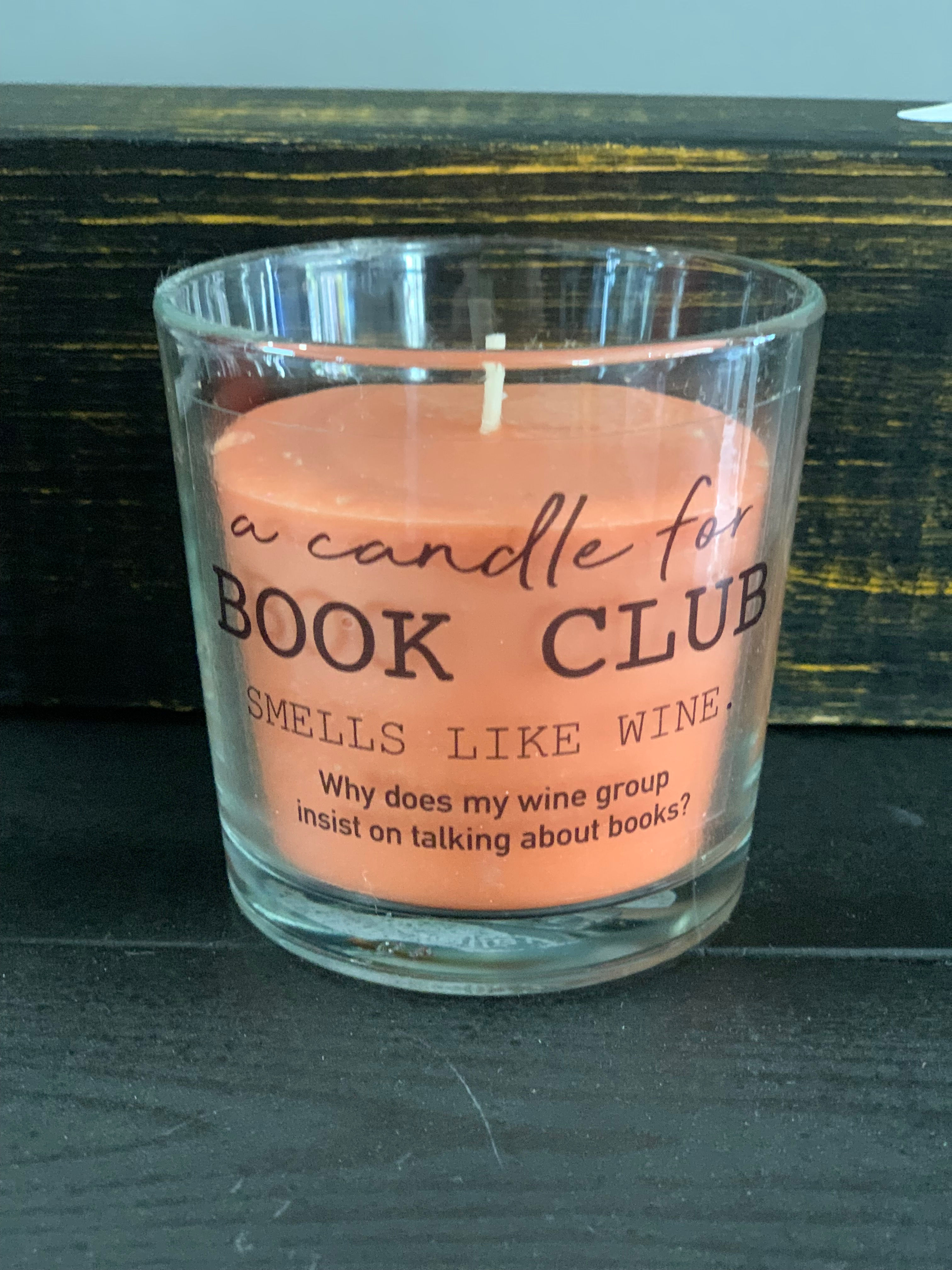 A Candle for Book Club