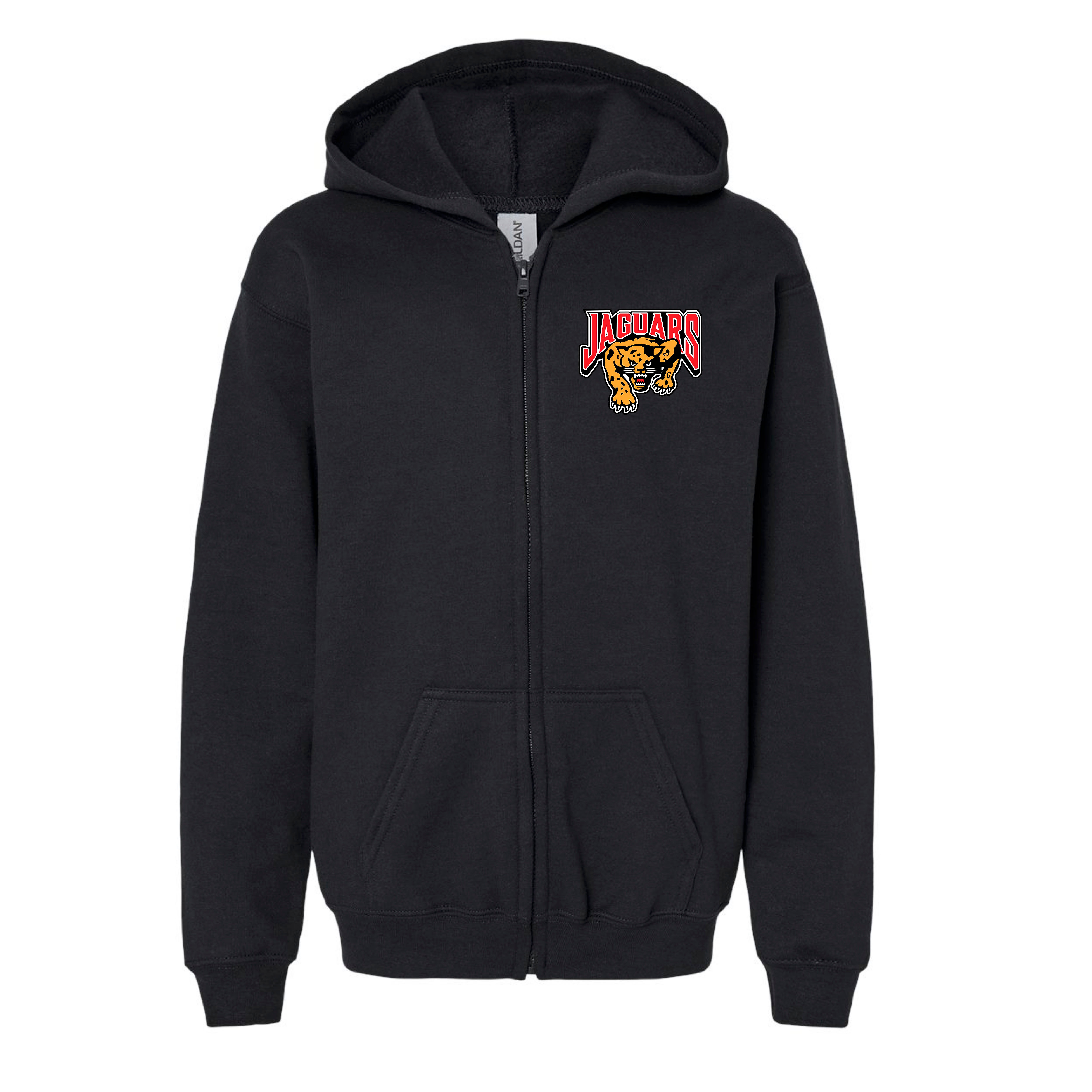 CV Jaguars Youth Full Zip Hooded Sweatshirt