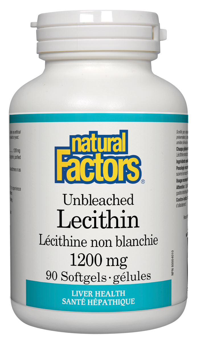 Unbleached Lecithin 1200 mg