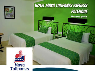 Hotel Maya Tulipanes Express, Palenque, Chiapas, México