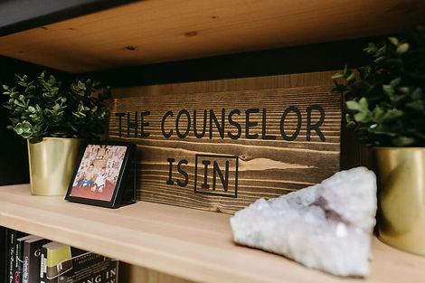 The Counselor is in decor